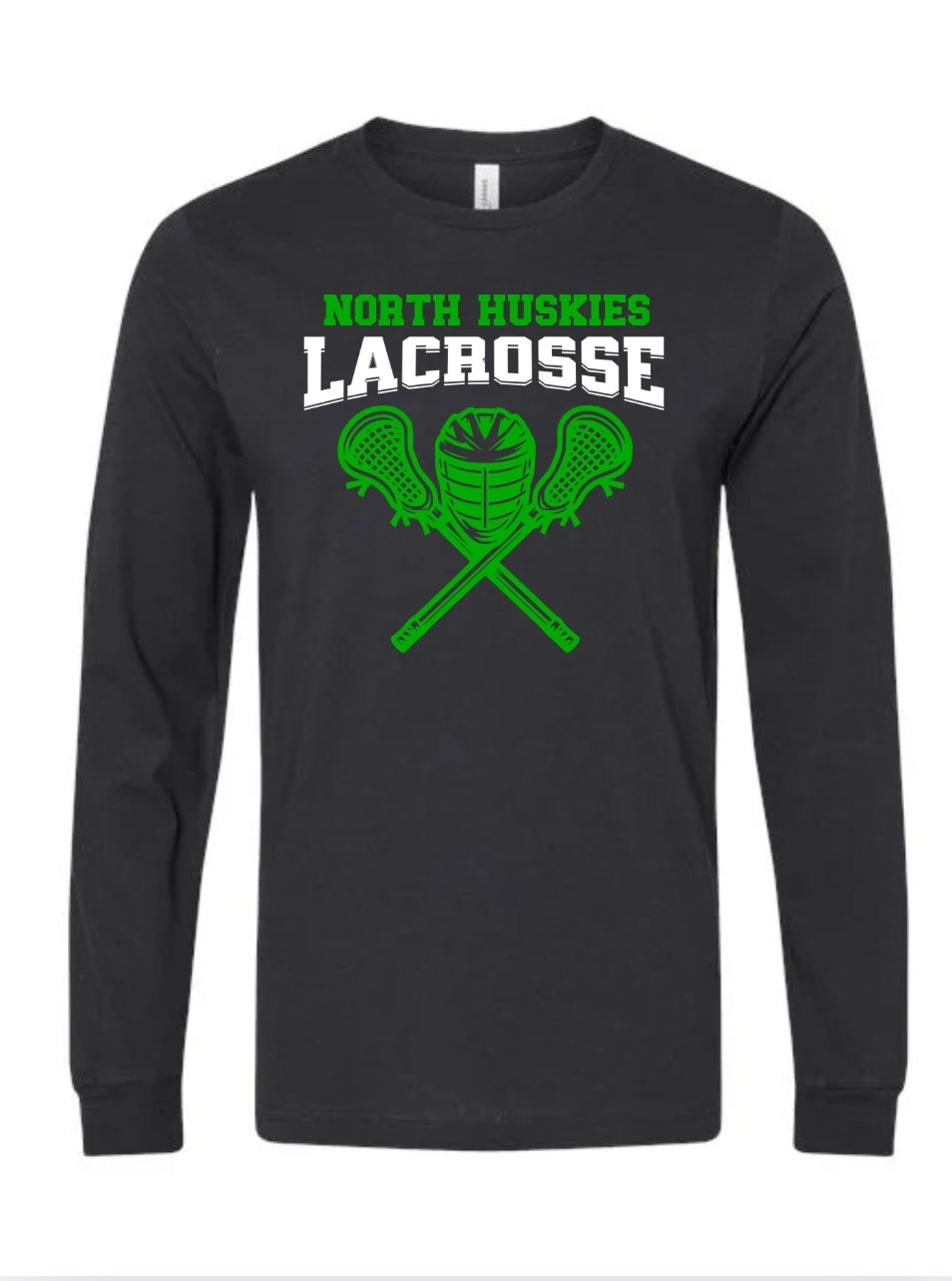 North Lacrosse Helmet and Sticks Long Sleeve