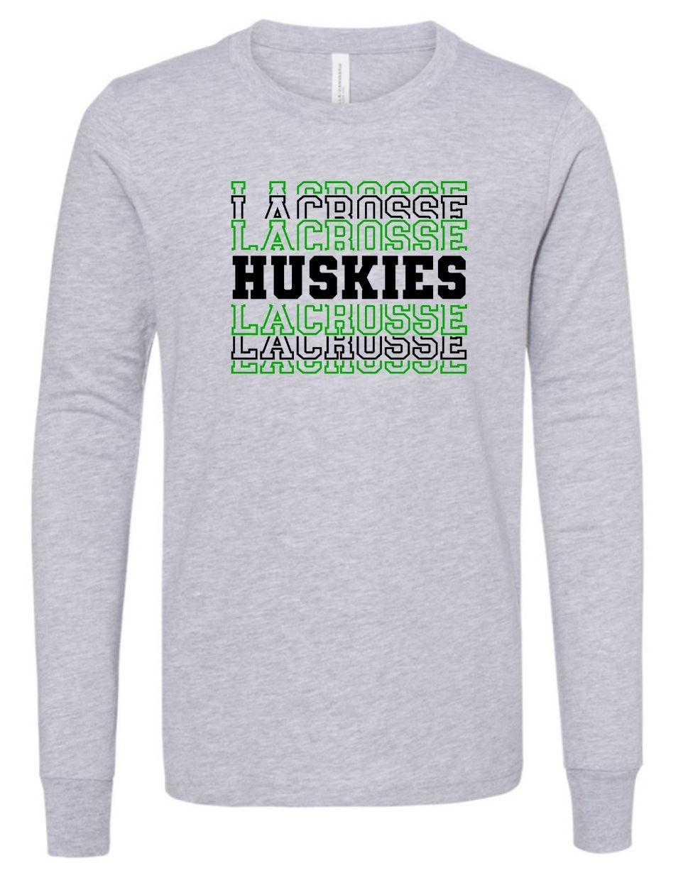 North Huskies Stacked Long Sleeve