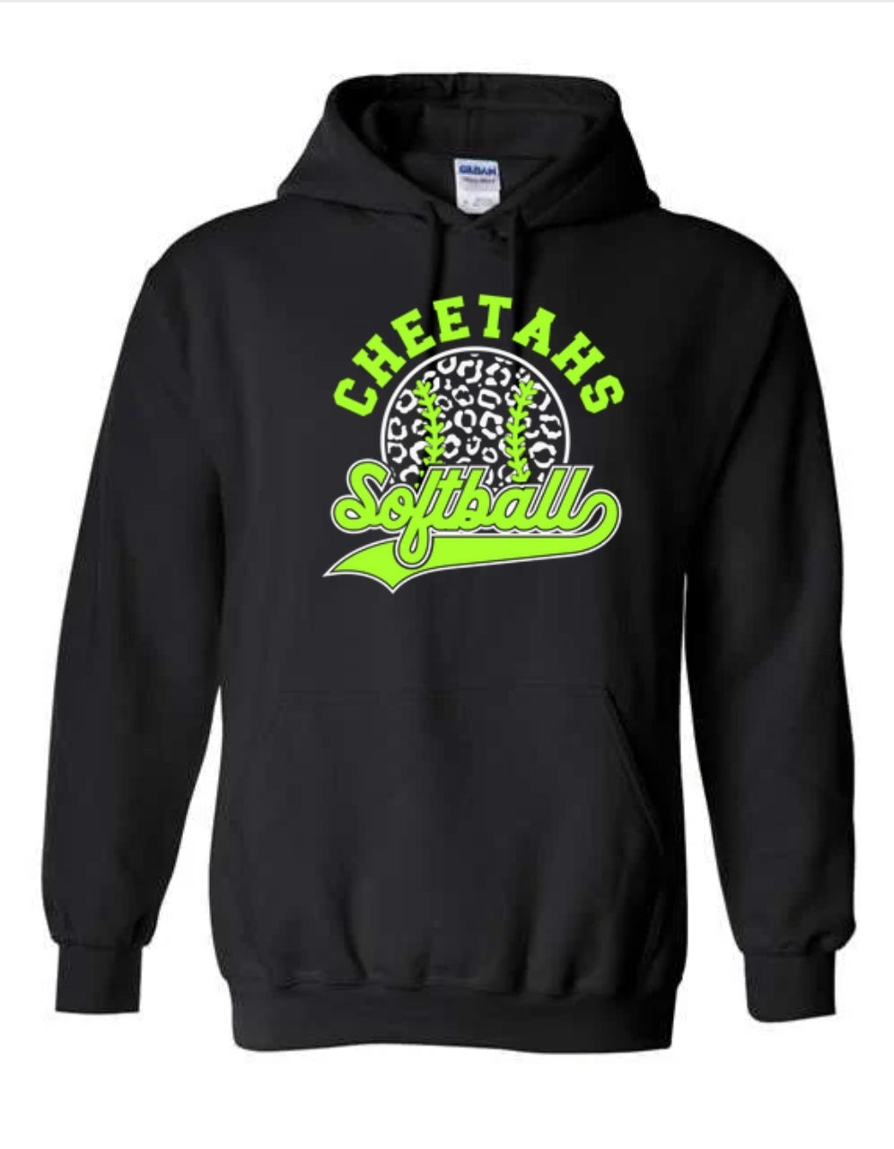 Cheetahs Softball Cheetah Ball Sweatshirt- Hoodie