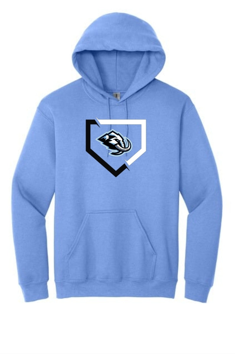 Mammoths Baseball Plate Hoodie