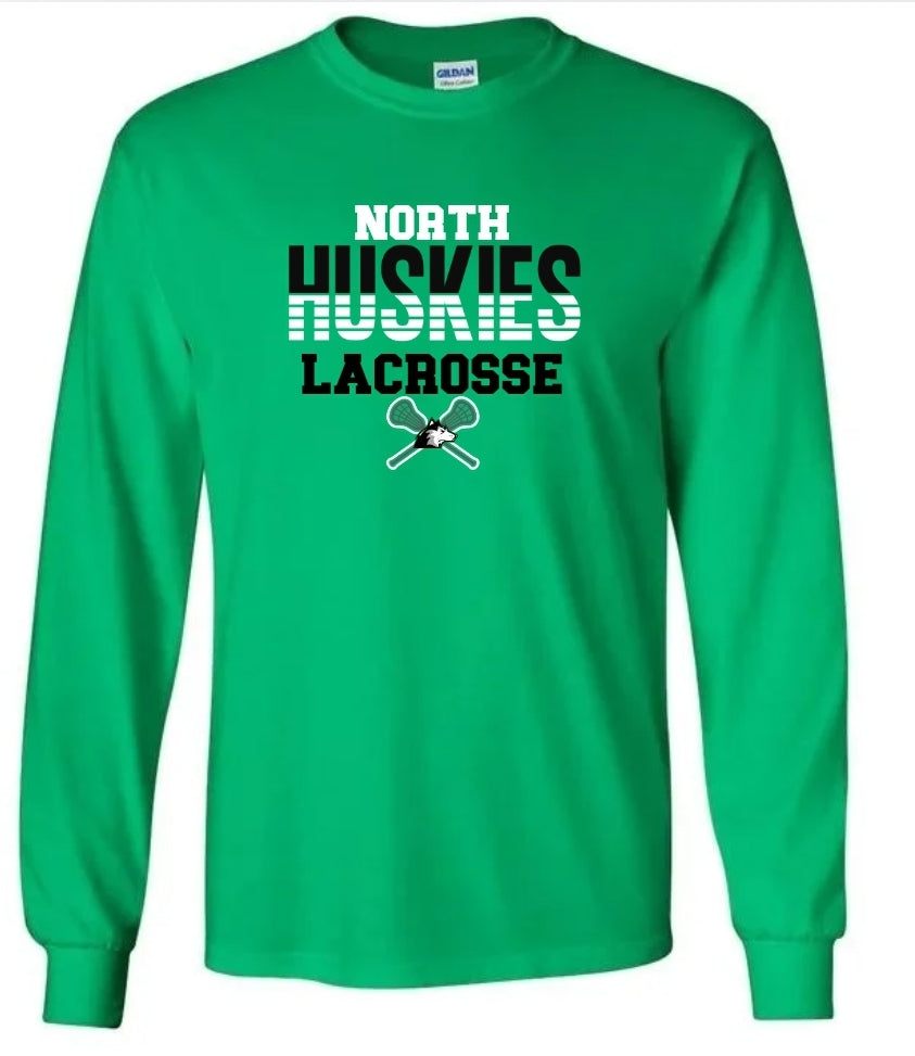 Huskies Lacrosse Line Long Sleeve