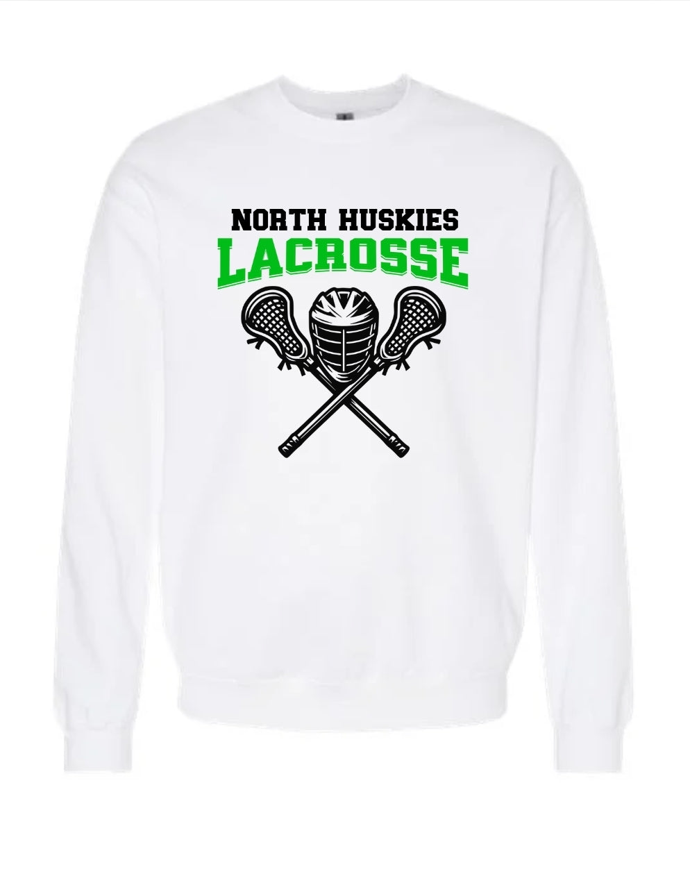 North Lacrosse Helmet and Sticks Sweatshirt