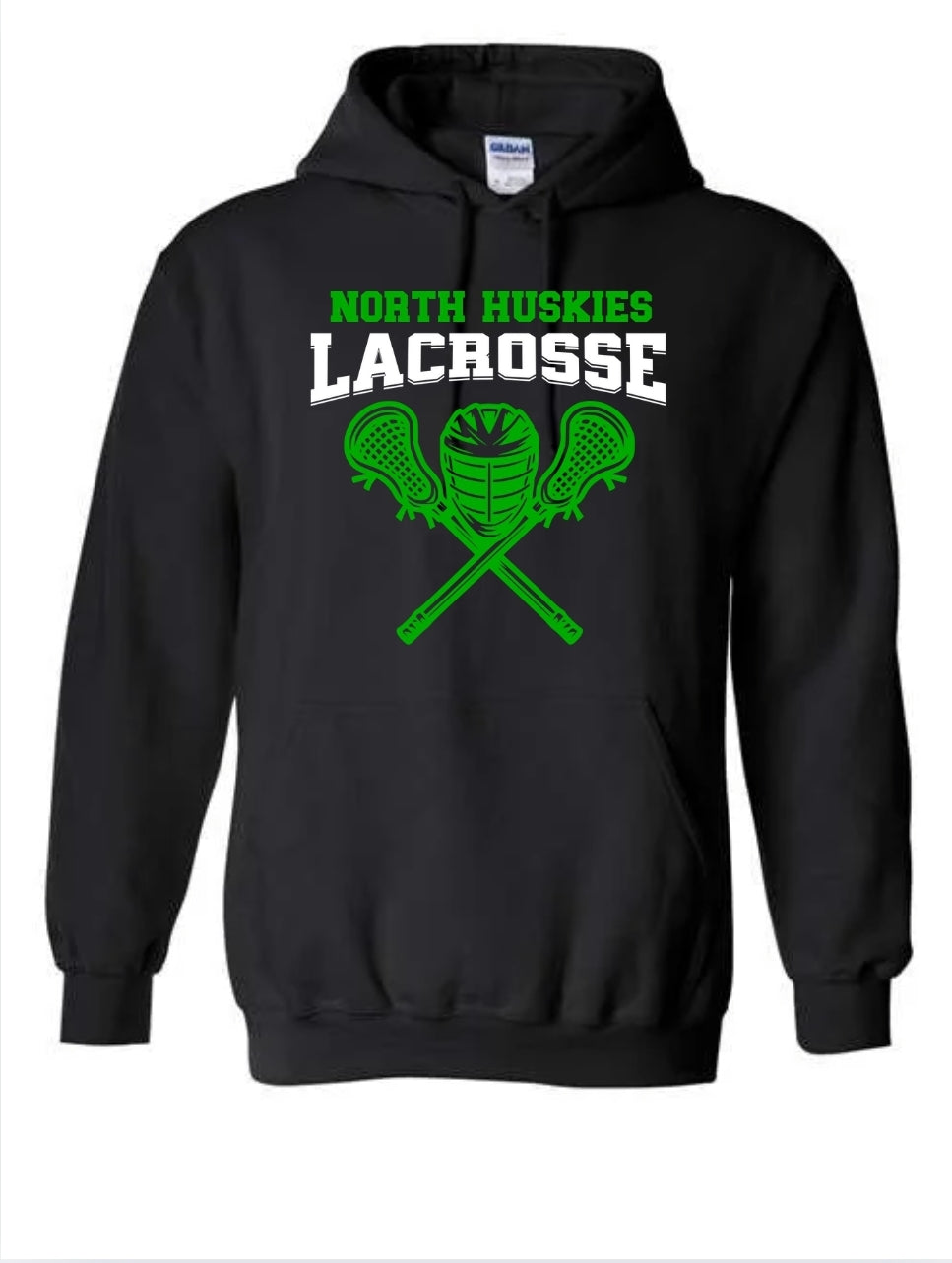 North Lacrosse Helmet and Sticks Hoodie