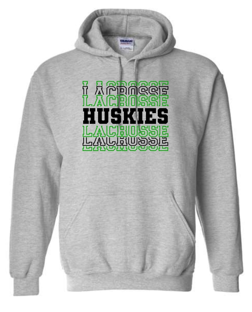 North Huskies Stacked Hoodie