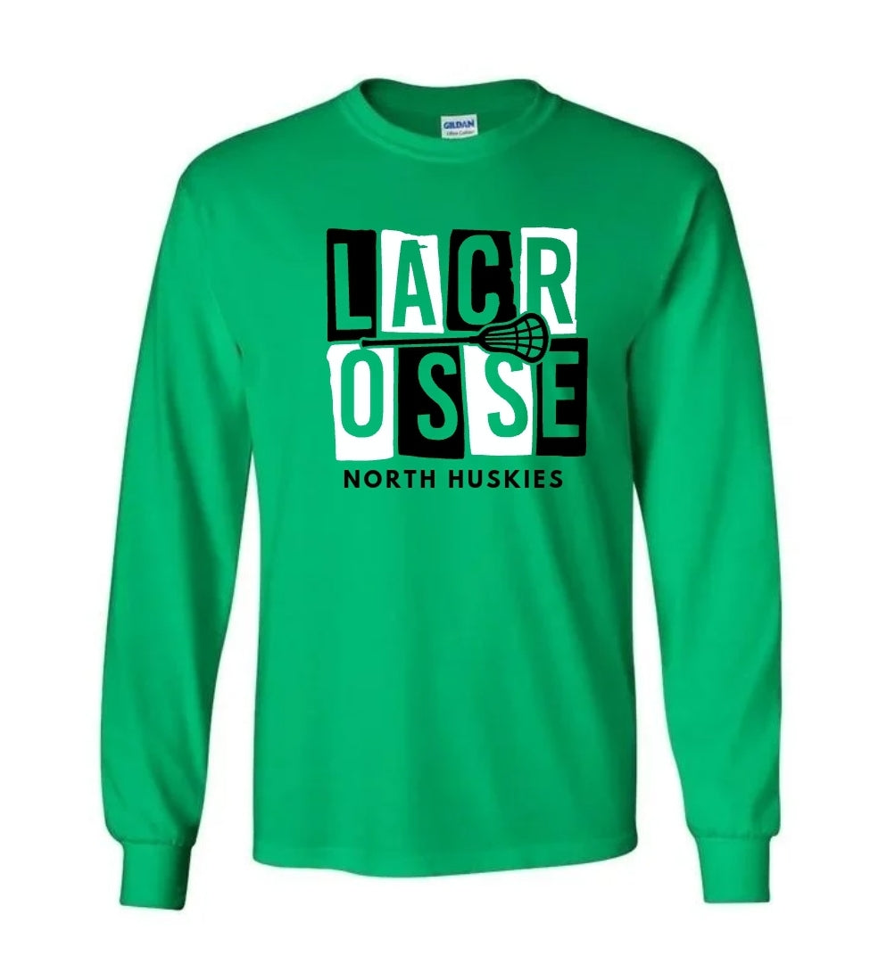 North Huskies Block Long Sleeve