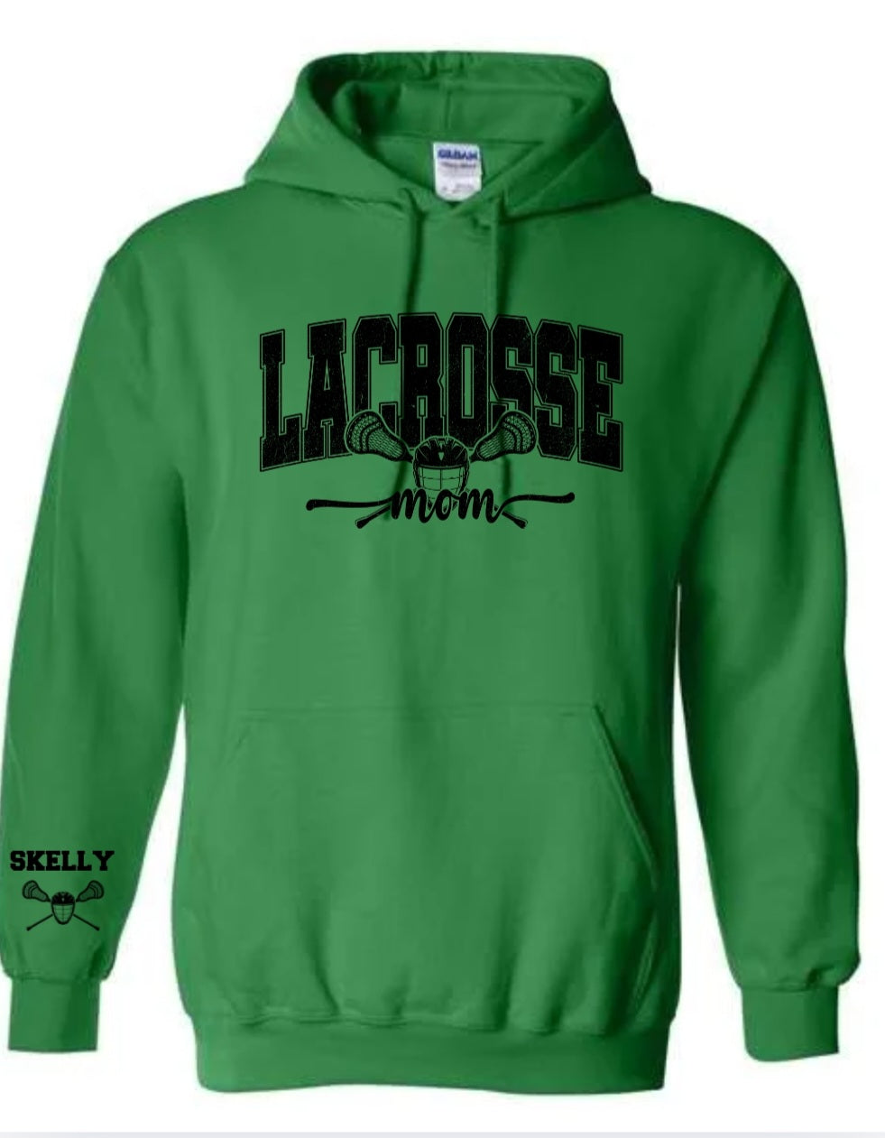 Lacrosse mom with name on sleeve