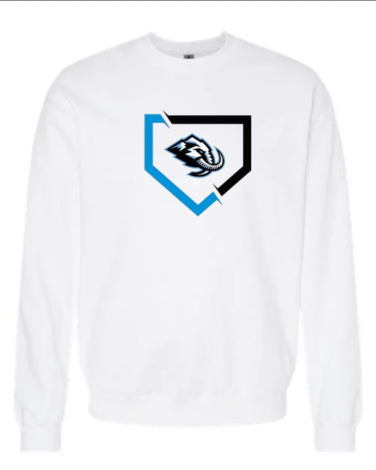 Mammoths Baseball Plate Sweatshirt
