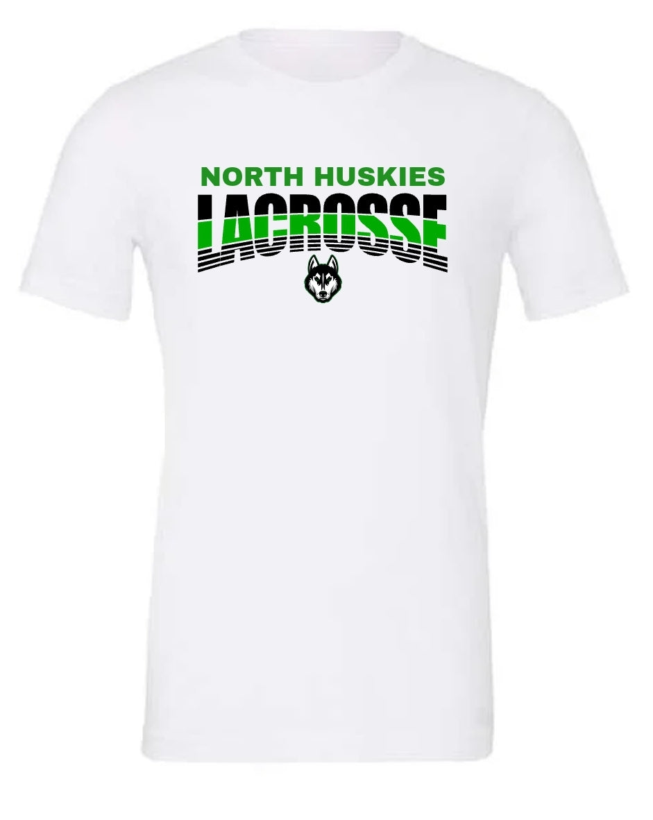 North Huskies Curved Lined Tee