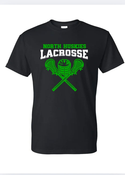 North Lacrosse Helmet and Sticks Tee