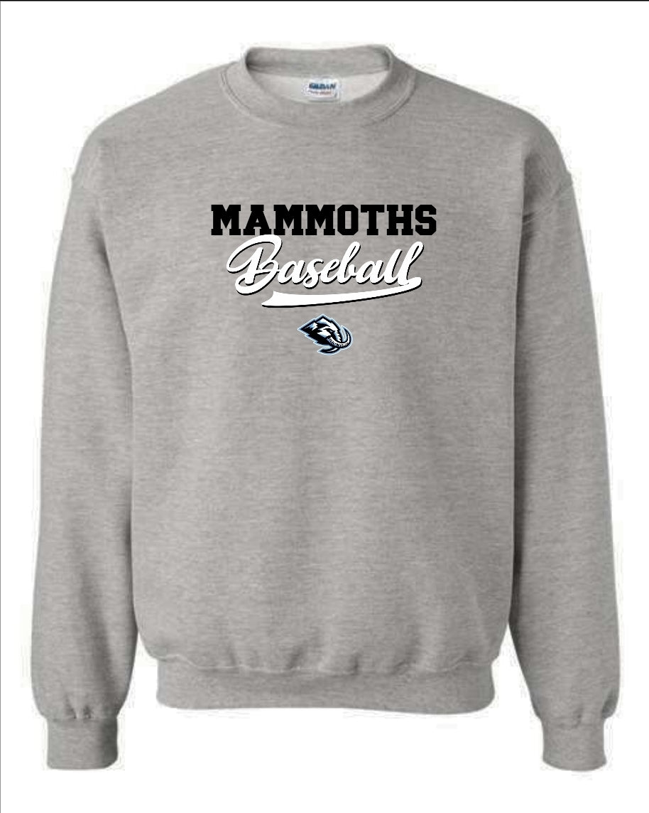 Mammoths Baseball with Logo Sweatshirt