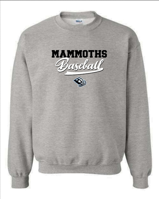 Mammoths Baseball with Logo Sweatshirt
