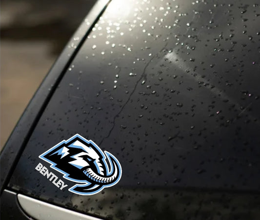 Mammoths Logo Decal with Name