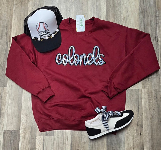 Colonels Sequin Patch Apparel