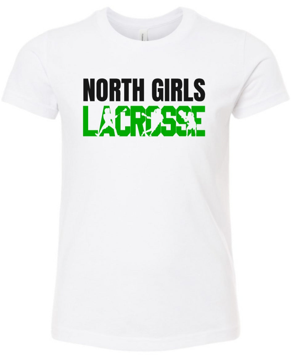 North Girls Lacrosse Tee