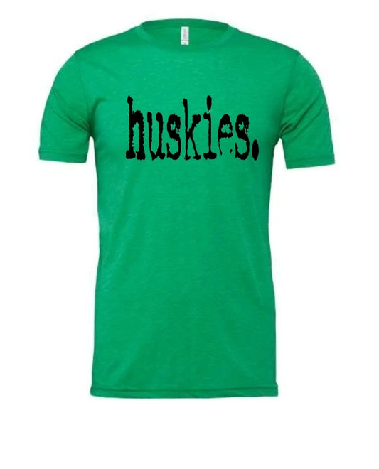 Distress huskies tee