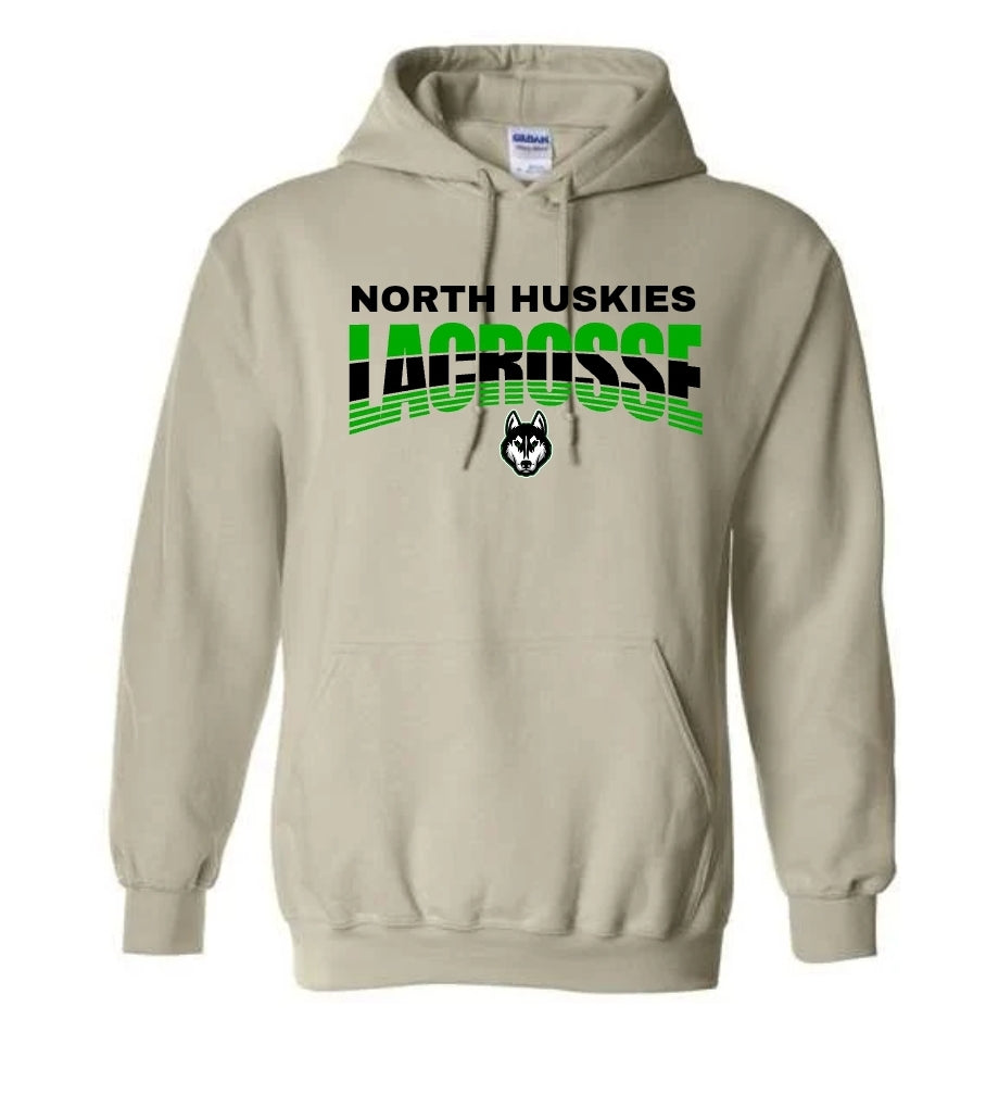 North Huskies Curved Lined Hoodie