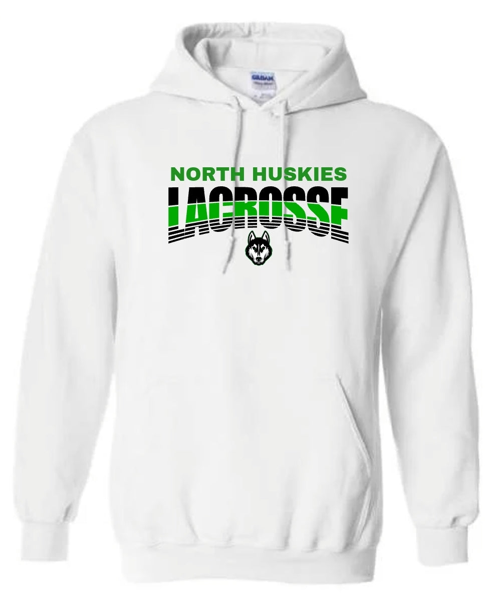 North Huskies Curved Lined Hoodie