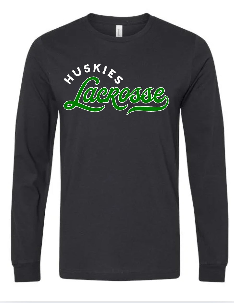 North Huskies Cursive Long Sleeve