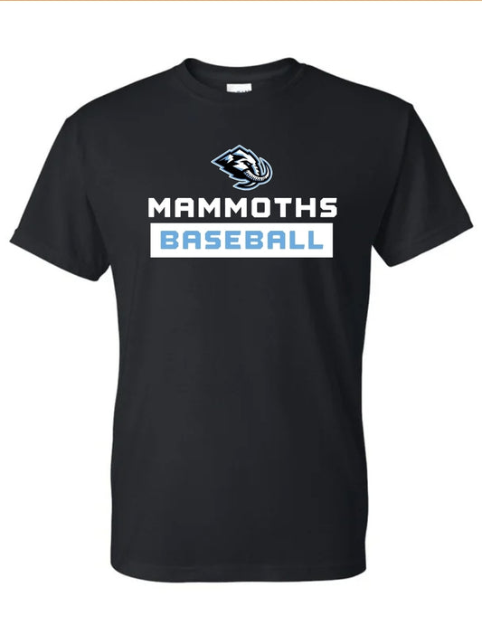 Mammoths Baseball with M Logo
