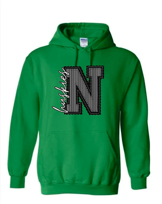 N Huskies Hoodie