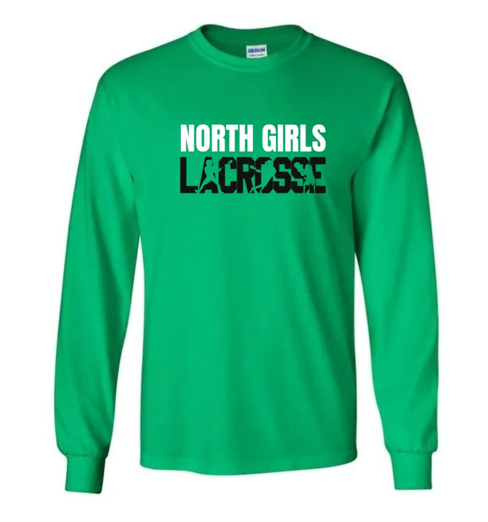 North Girls Lacrosse Long Sleeve