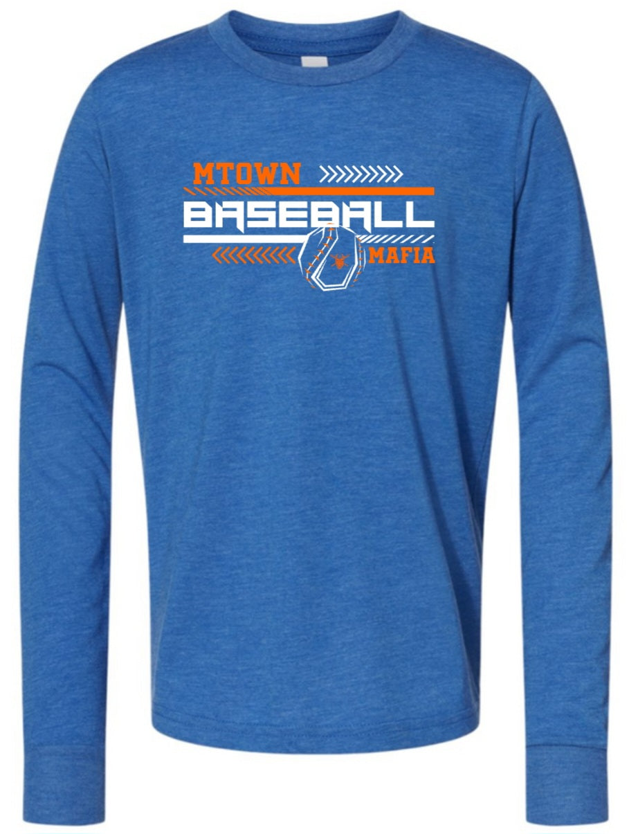 Mtown Mafia Baseball Line Long Sleeve