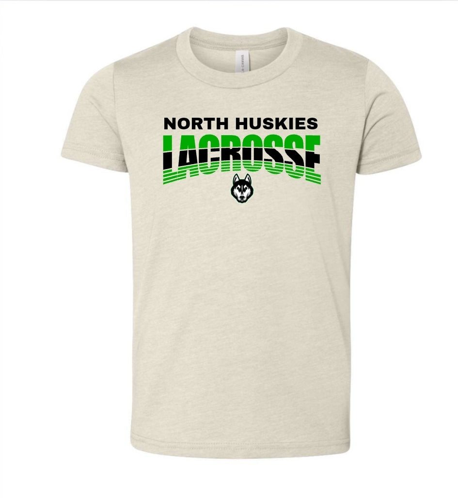 North Huskies Curved Lined Tee