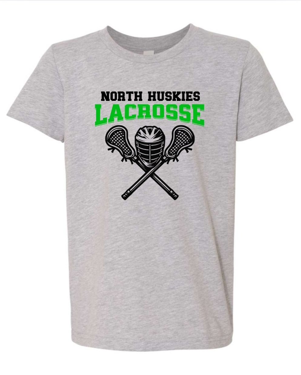 North Lacrosse Helmet and Sticks Tee