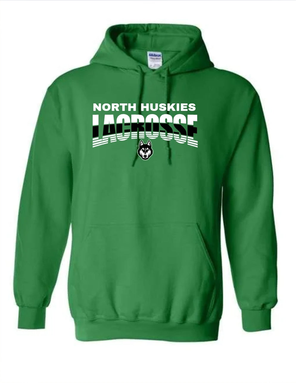 North Huskies Curved Lined Hoodie