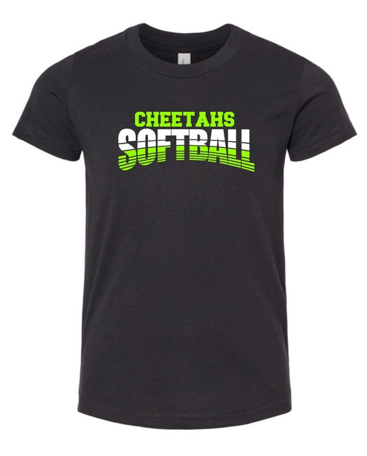 Cheetahs Softball Design TEE