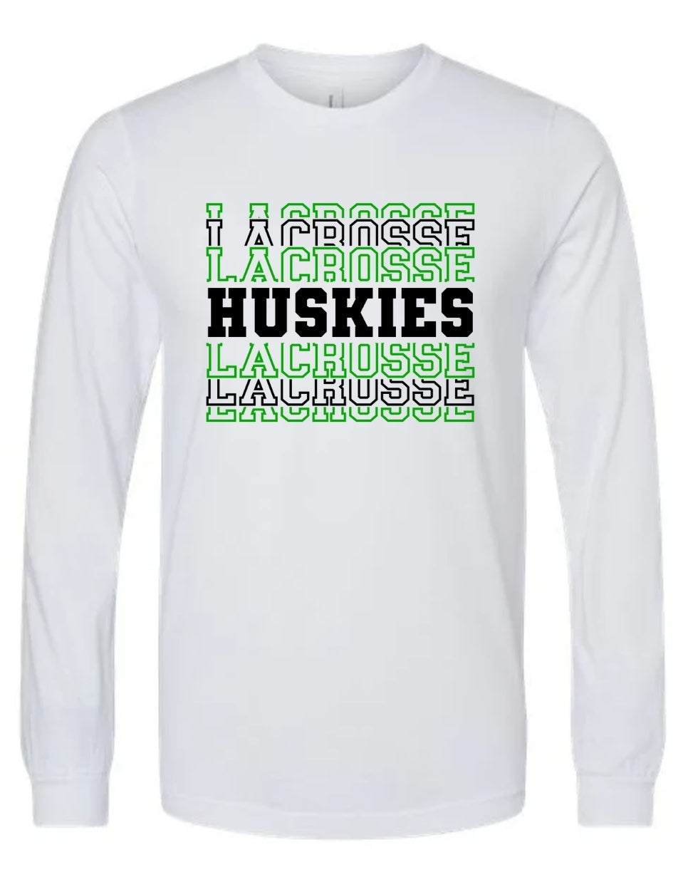 North Huskies Stacked Long Sleeve