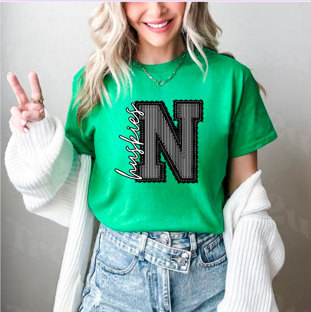 N Huskies Tee