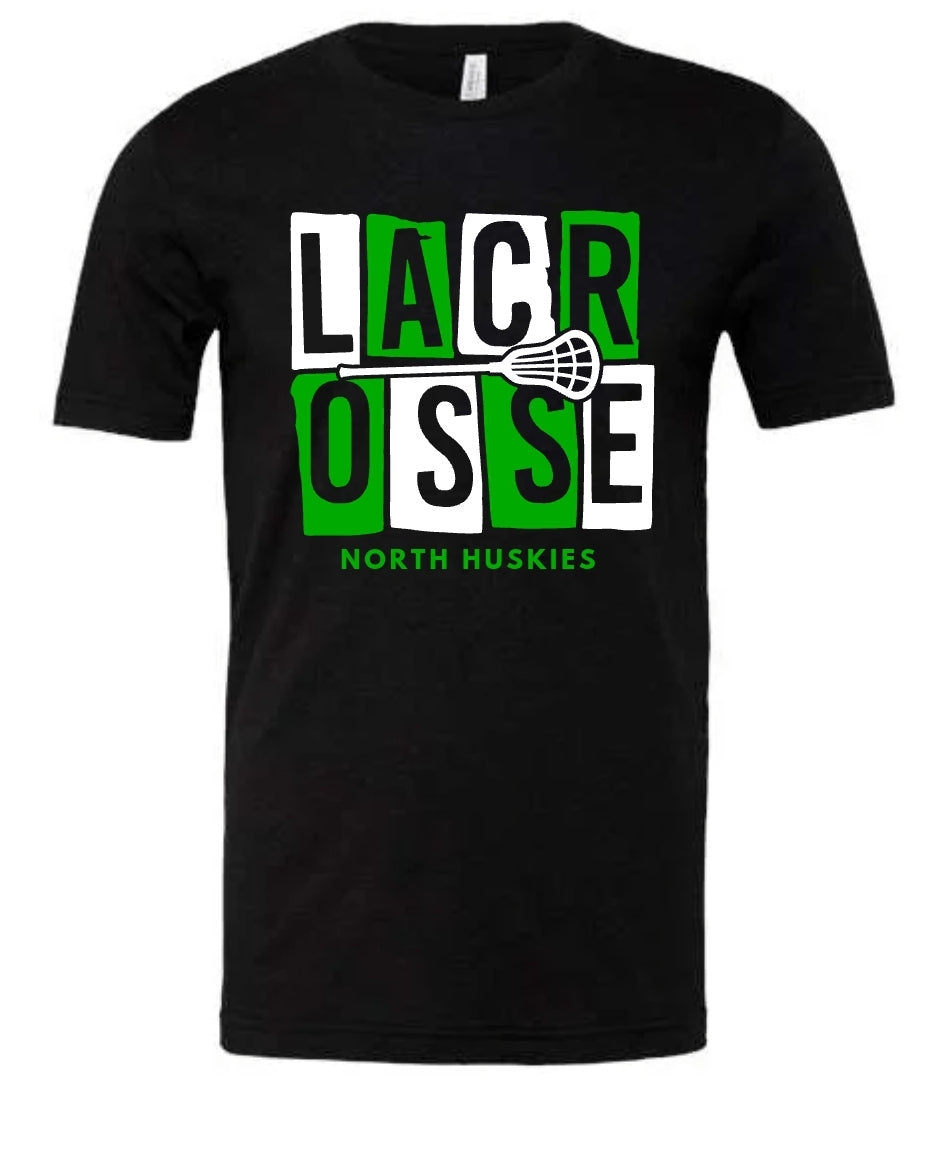 North Lacrosse Blocked Tee