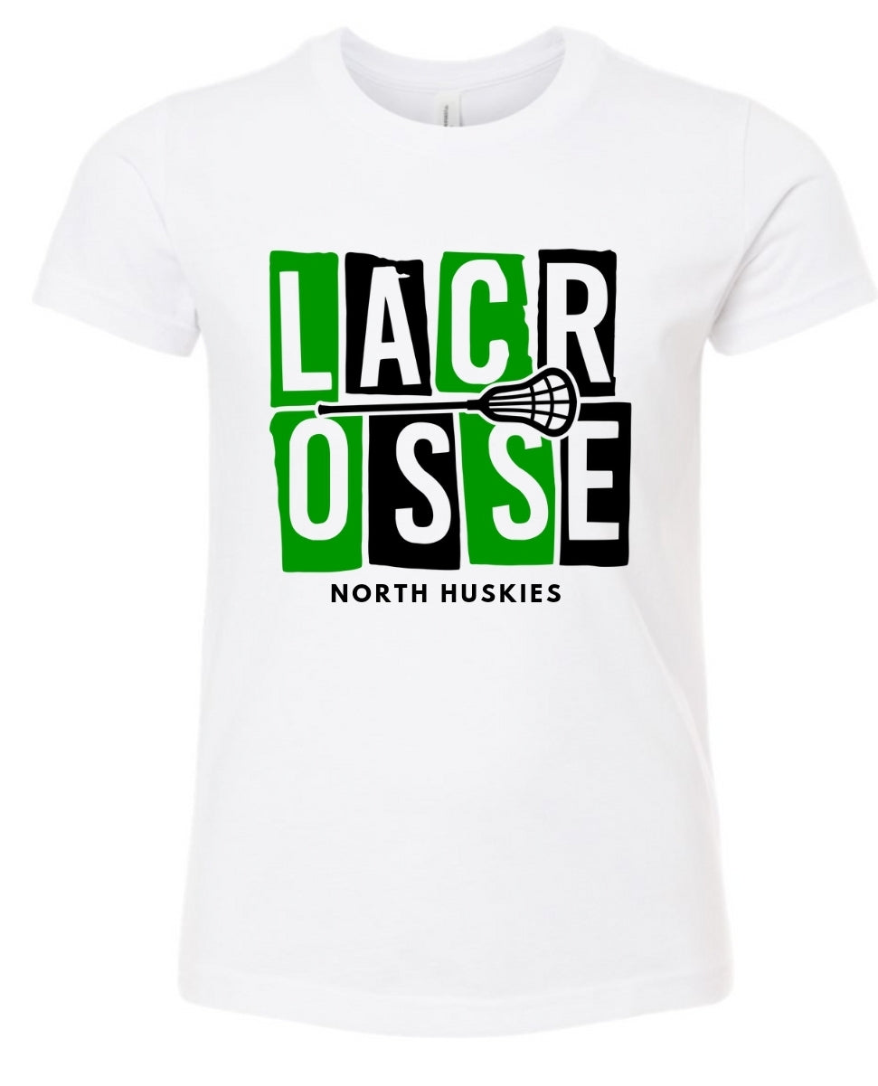 North Lacrosse Blocked Tee