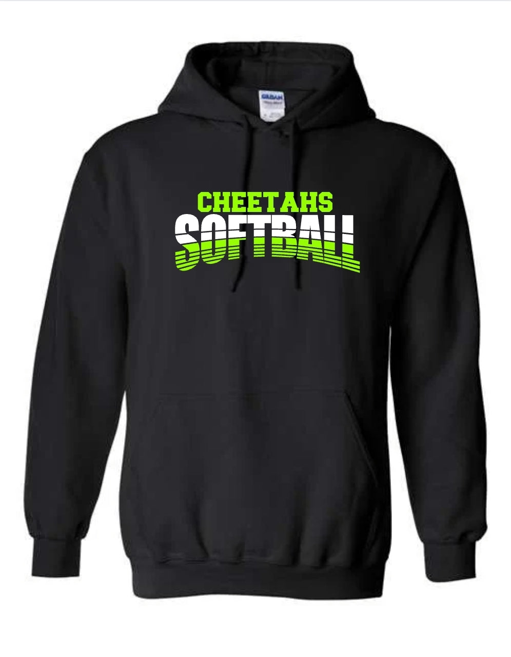 Cheetahs Softball Design Sweatshirt-Hoodie