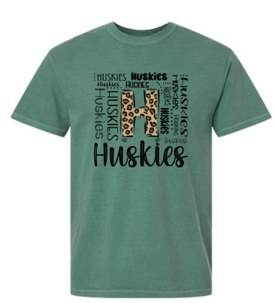 Huskies Leopard Design