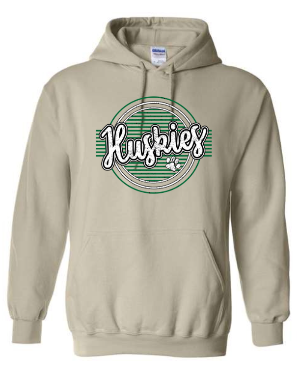 Huskies Circle Line Hoodie