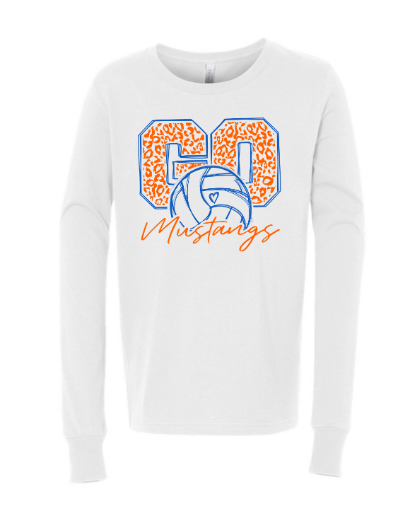 Mustangs Volleyball Long Sleeve